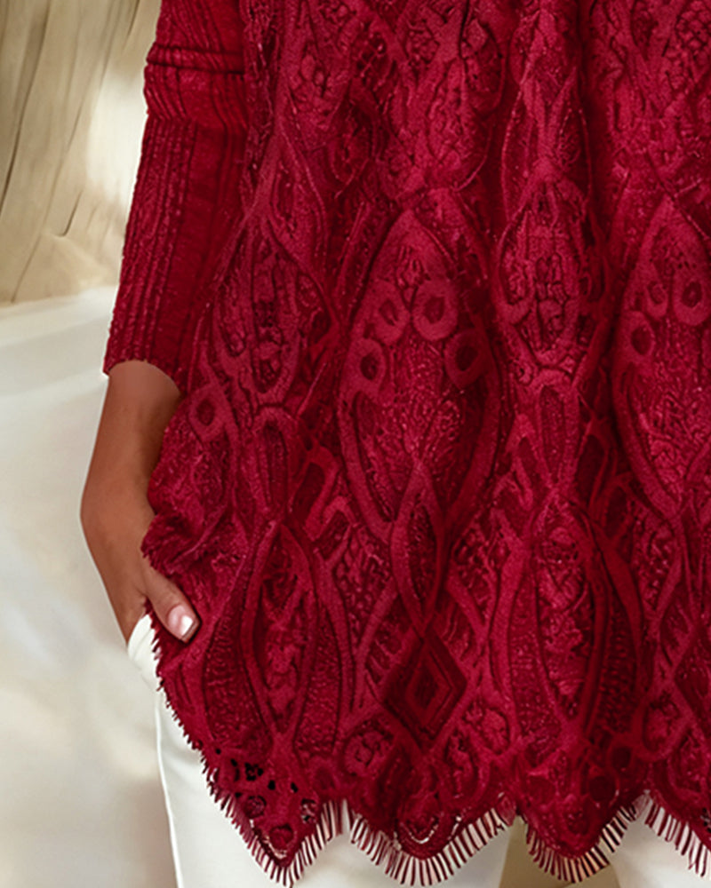 Opal™ | Women’s Square Neck Sleeveless Lace Trim Top