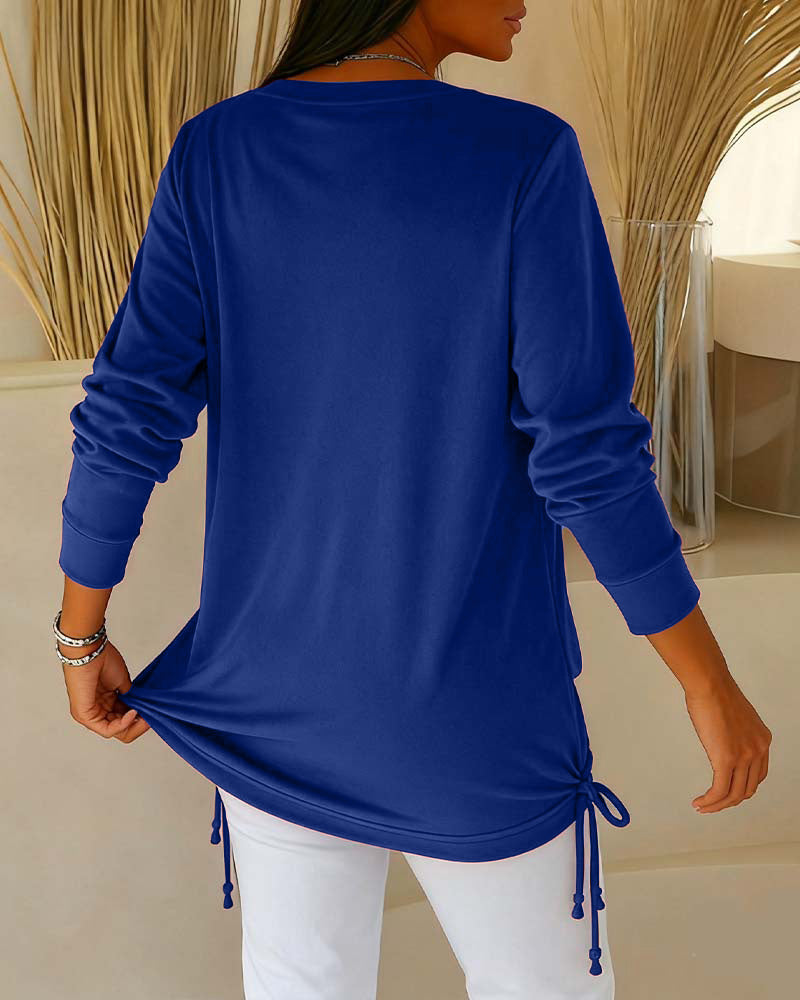 Dina™ | Women’s Contrast Sequin Top with Faux Two-Piece Look