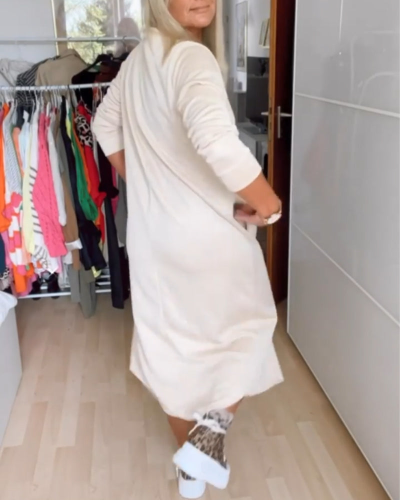 Luna™ | Women’s Relaxed Fit Dress with Round Neck